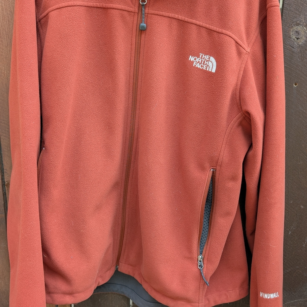 The North Face Burnt Orange Windwall Jacket